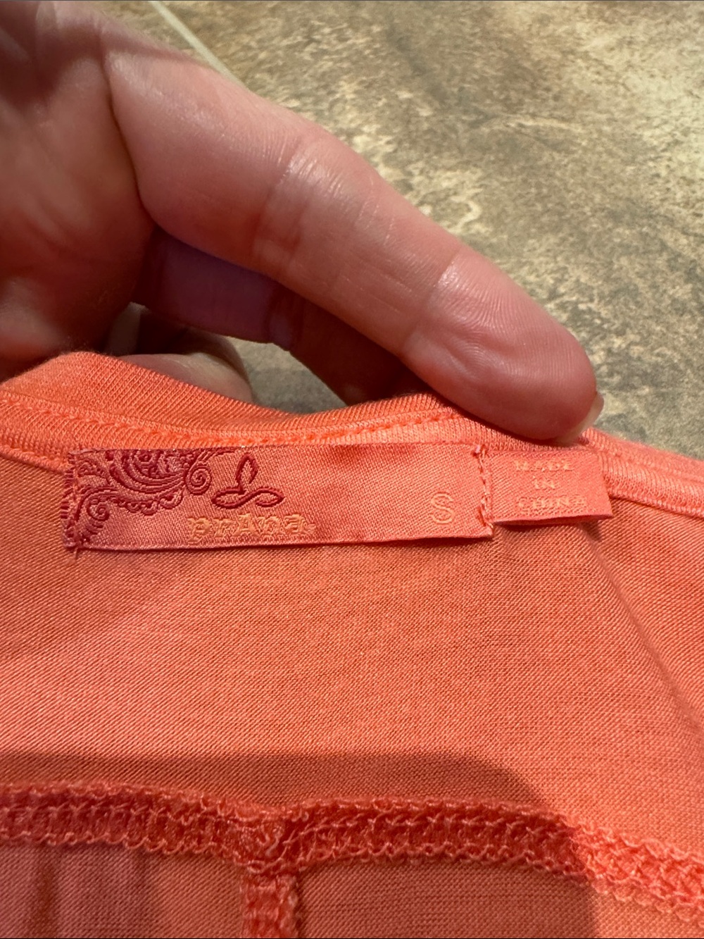 Prana Foundation Coral Scoop Neck Pocket Tank—Size Small - Picture 2 of 3